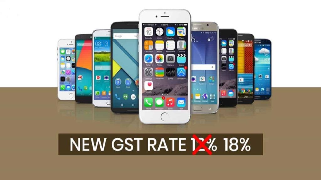 Gst Rate On Smartphones Hiked