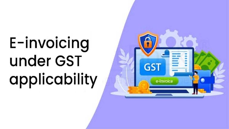 E-invoicing-under-GST-applicability