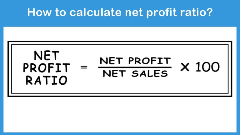Read more about the article How to calculate net profit ratio?