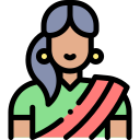Indian-Lady-Saree-Icon