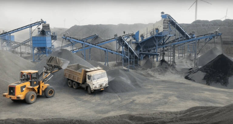 Project Report For crusher Plant