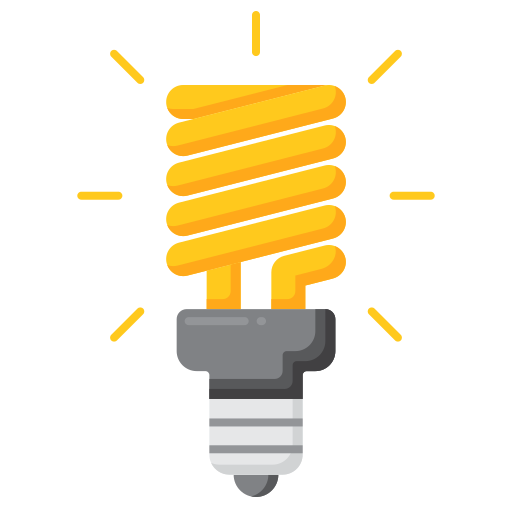 Compact-fluorescent- lamp-icon