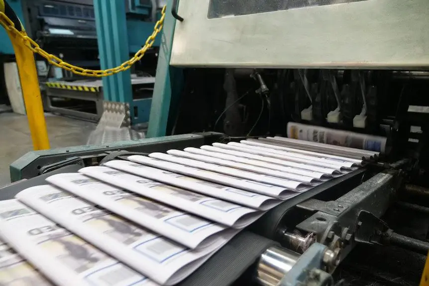 Newspaper printing