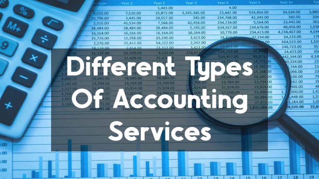 Different types of Accounting Services