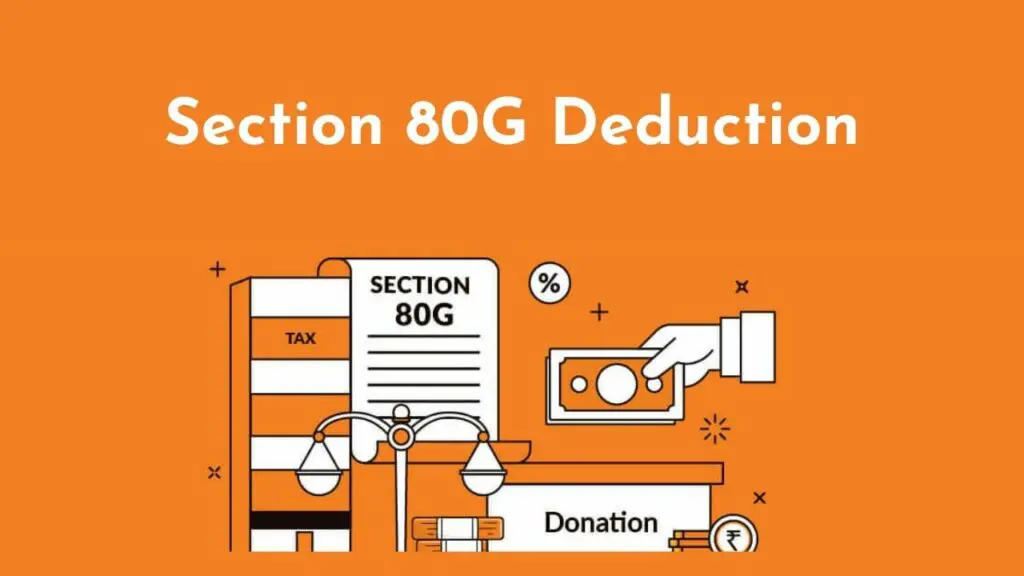 Section 80G Deduction 1 Section 80G Deduction