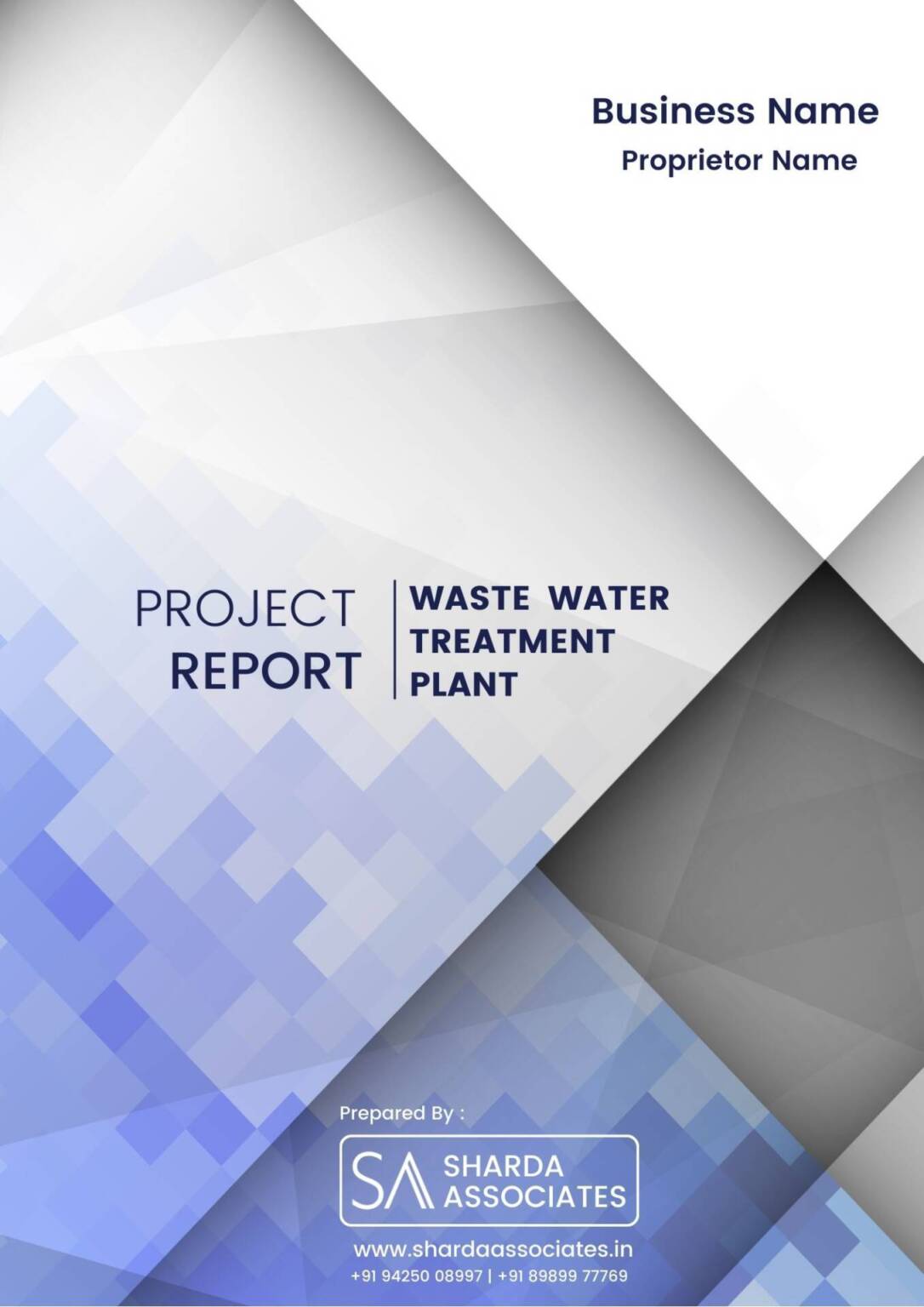 Feasibility Report On Wastewater Treatment Plant 2024
