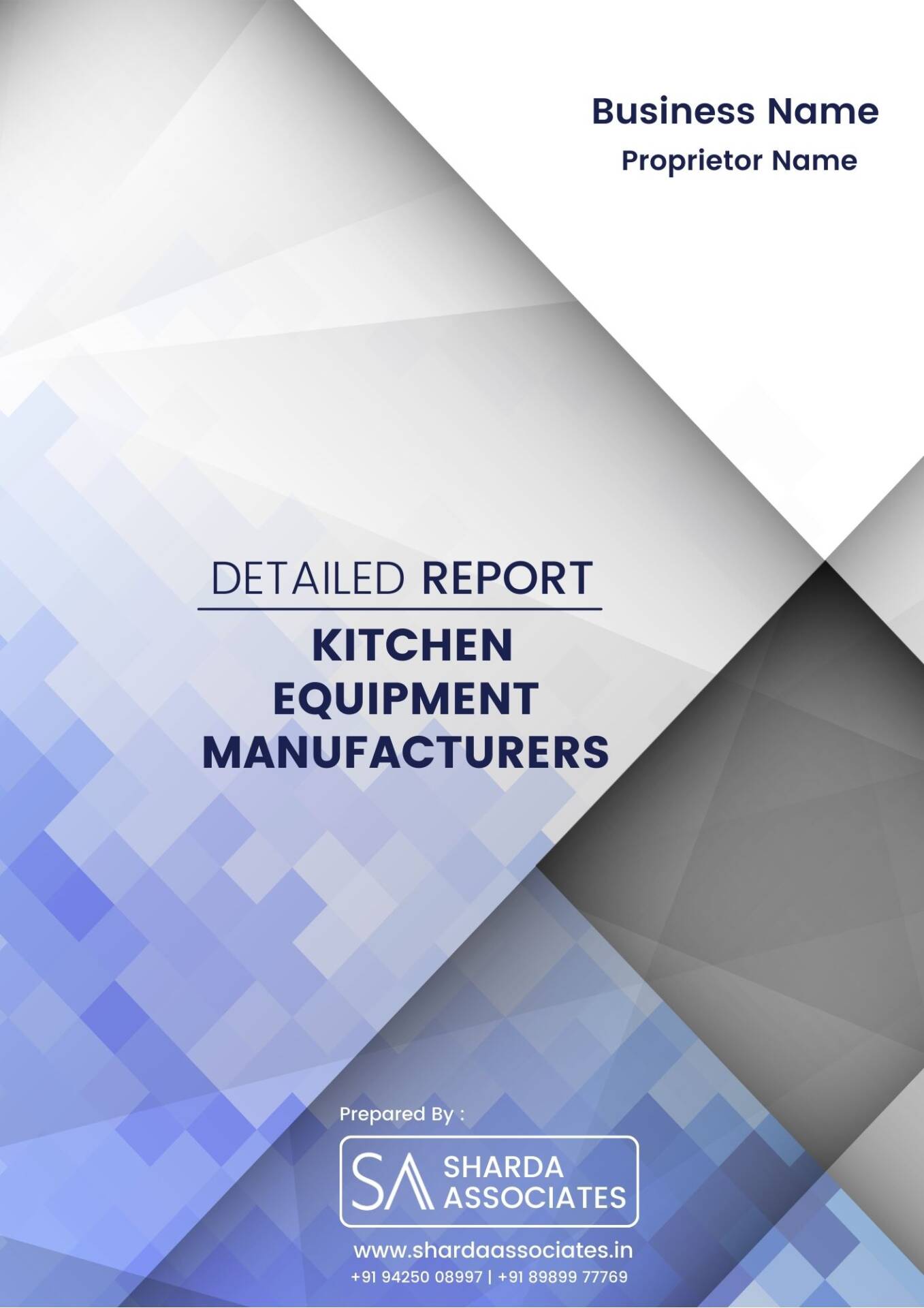 Detailed Report On Kitchen Equipment Manufacturers​