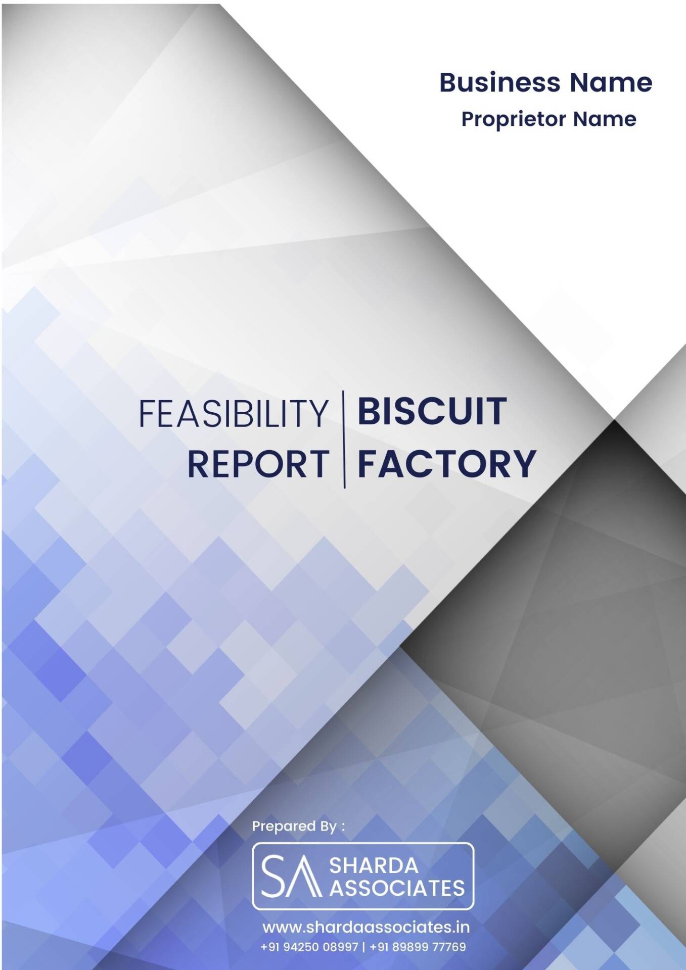 Feasibility Report On Biscuit Factory​