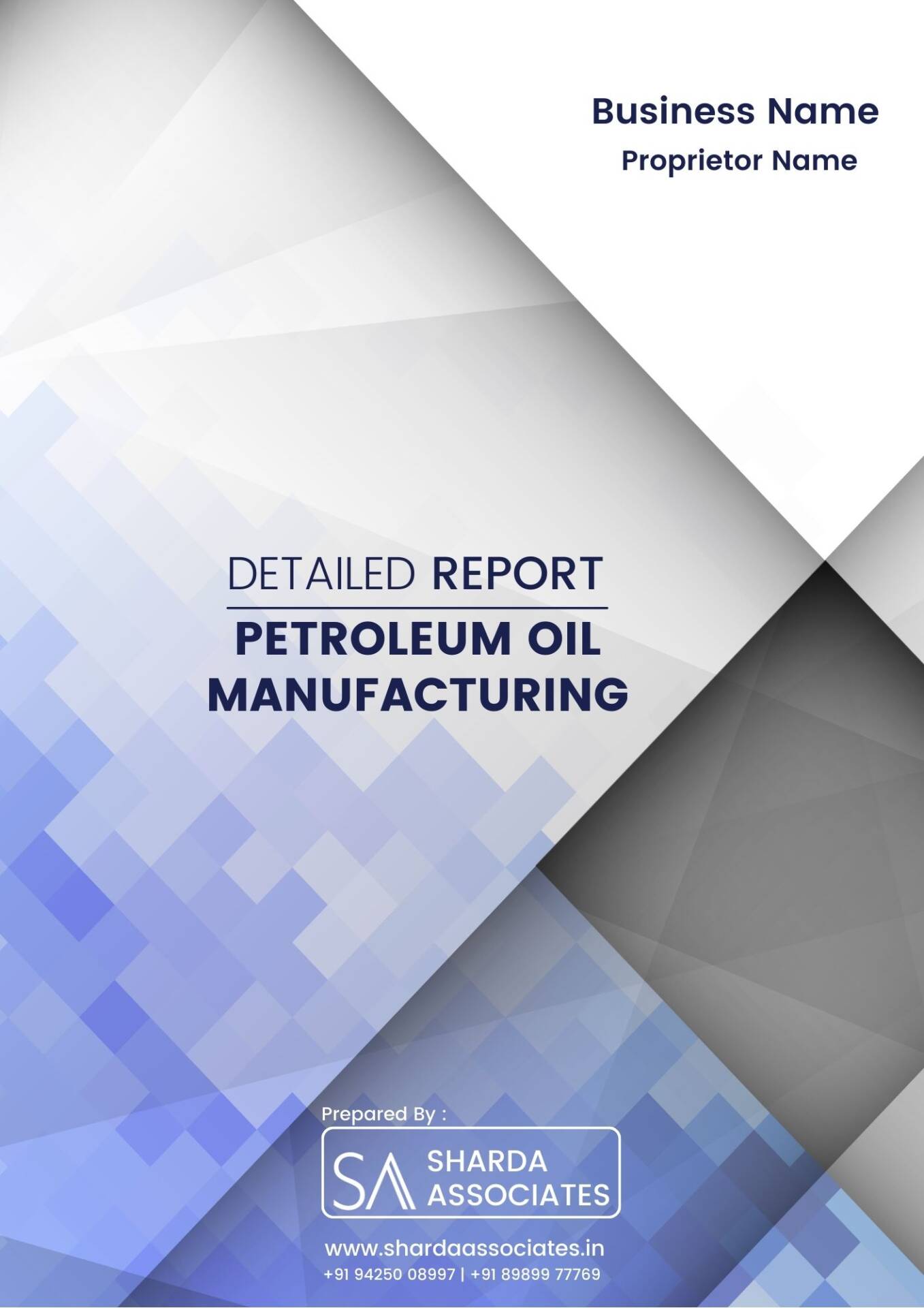 Petroleum Oil Manufacturing