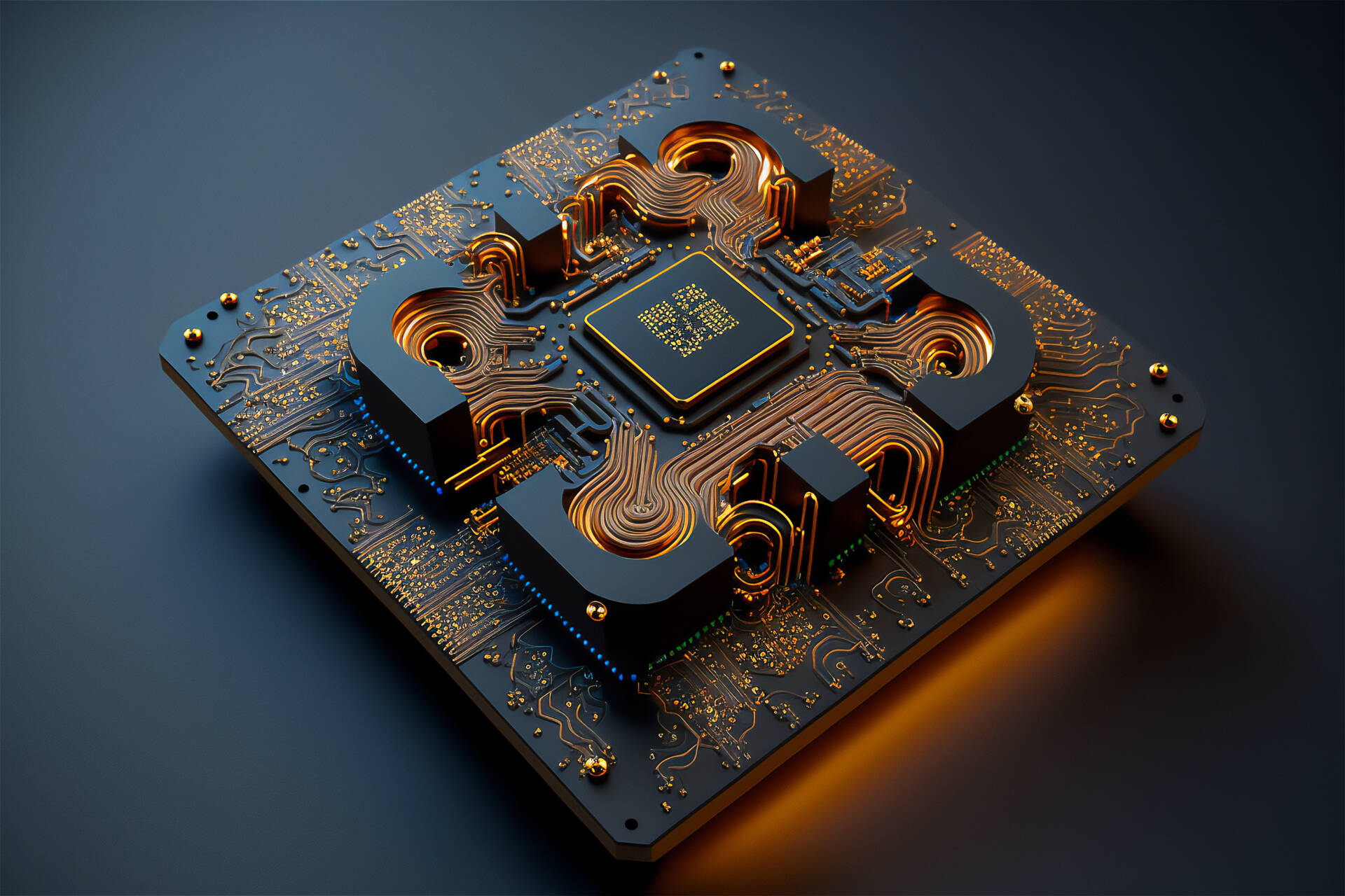 Technology circuit processor with microchip.