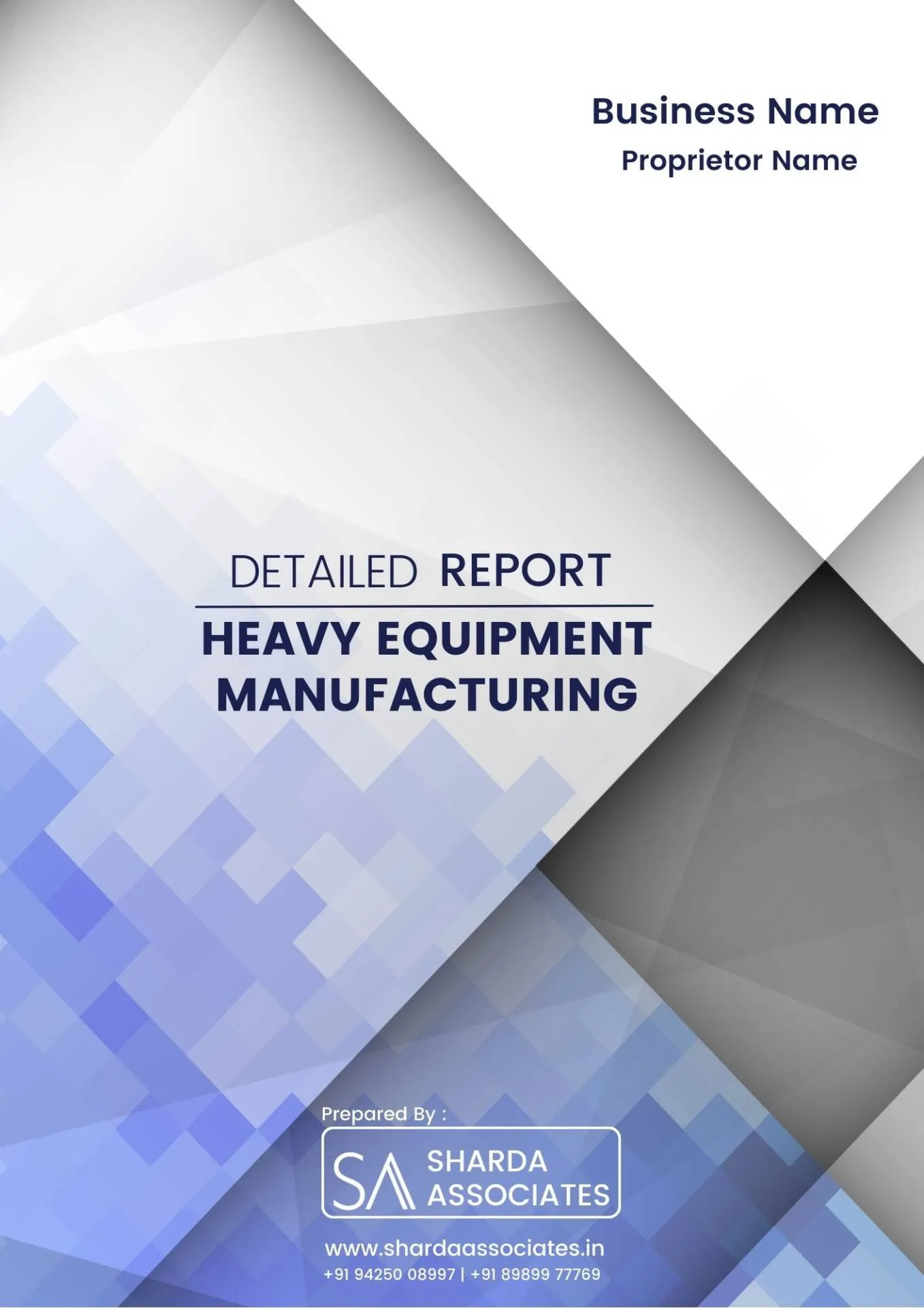 Heavy Equipment Manufacturing