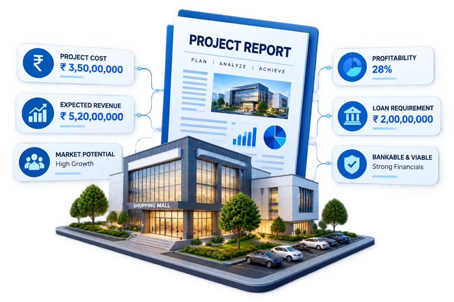 Detailed Project Report for Shopping Mall