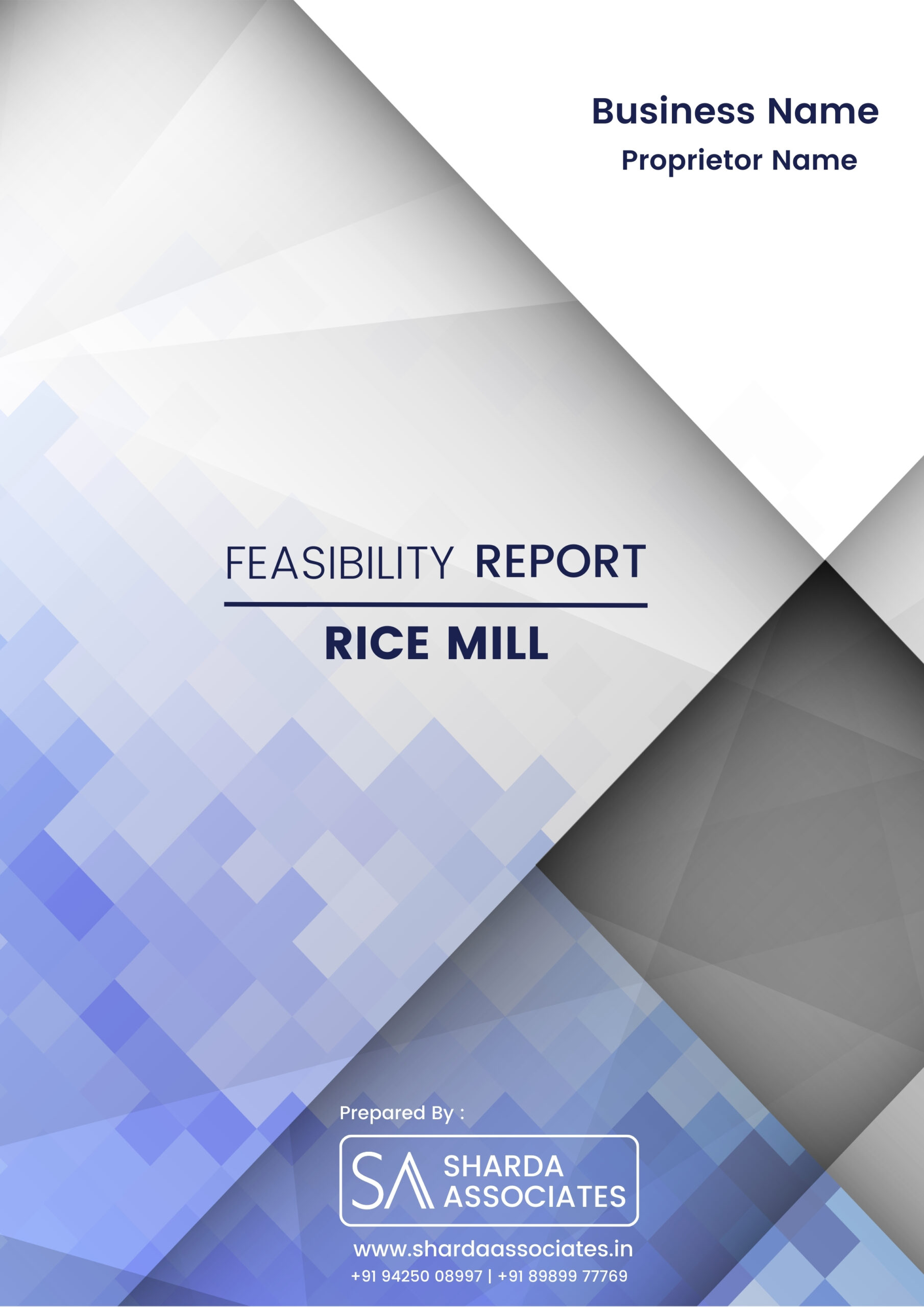 Feasibility Report on Rice Mill
