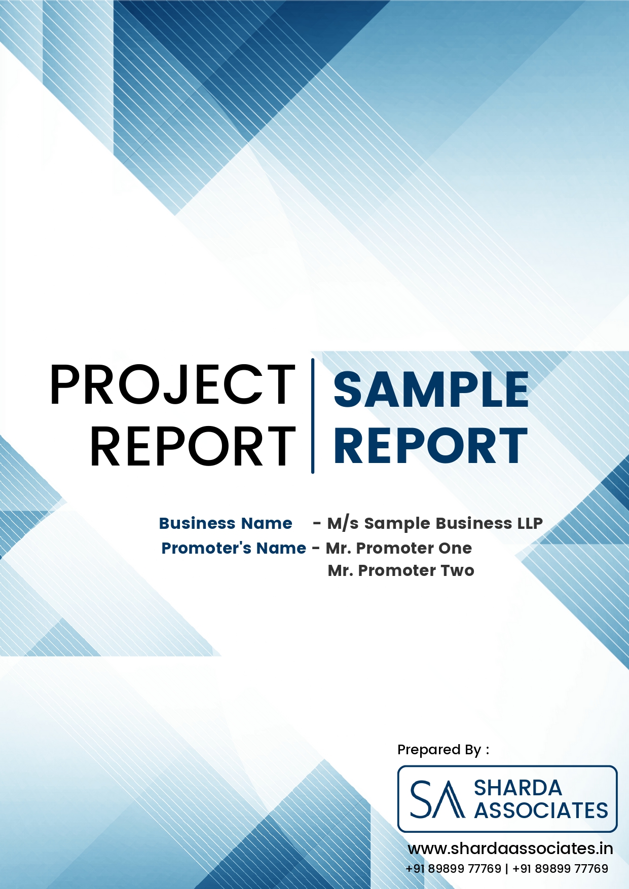CMA Report for bank loan