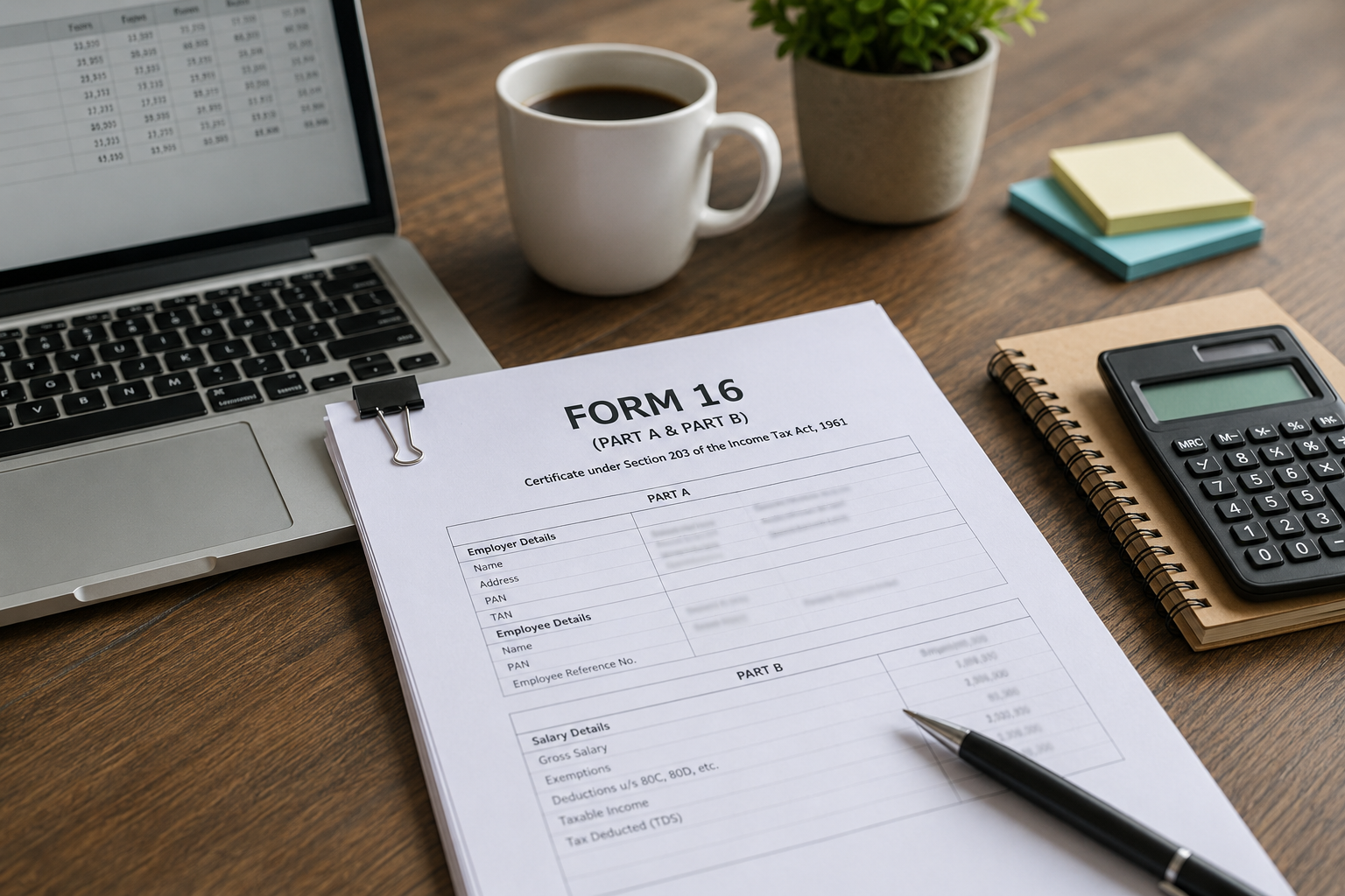 How to fill Form 16 1 HOW TO FILL FORM 16