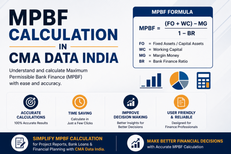 Read more about the article MPBF Calculation in CMA Data India — Complete Guide 2026