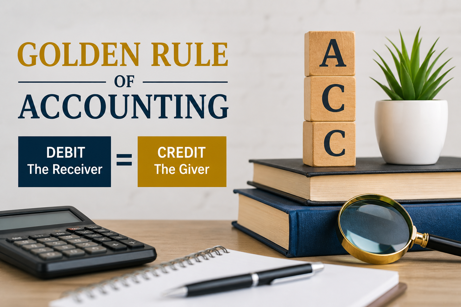 GOLDEN RULES OF ACCOUNTING