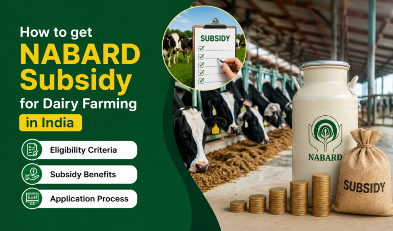NABARD Subsidy for Dairy Farming