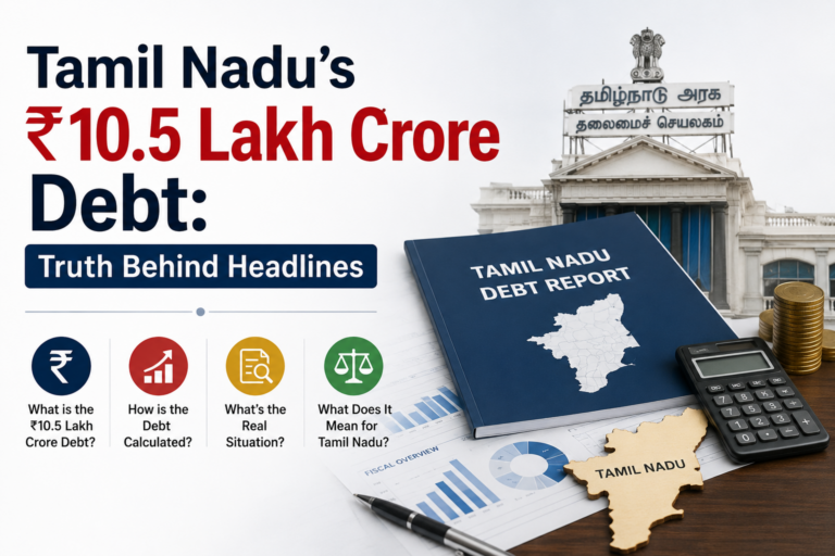 Tamil Nadu's Rs.10.5 Lakh Crore Debt