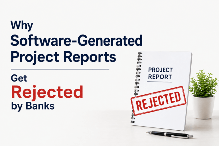 Why Software-Generated Project Reports Get Rejected by Banks