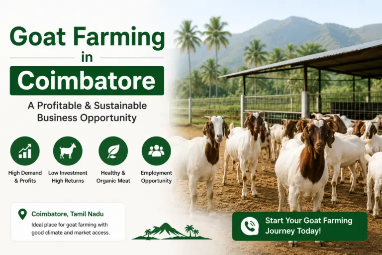 Goat Farming in Coimbatore