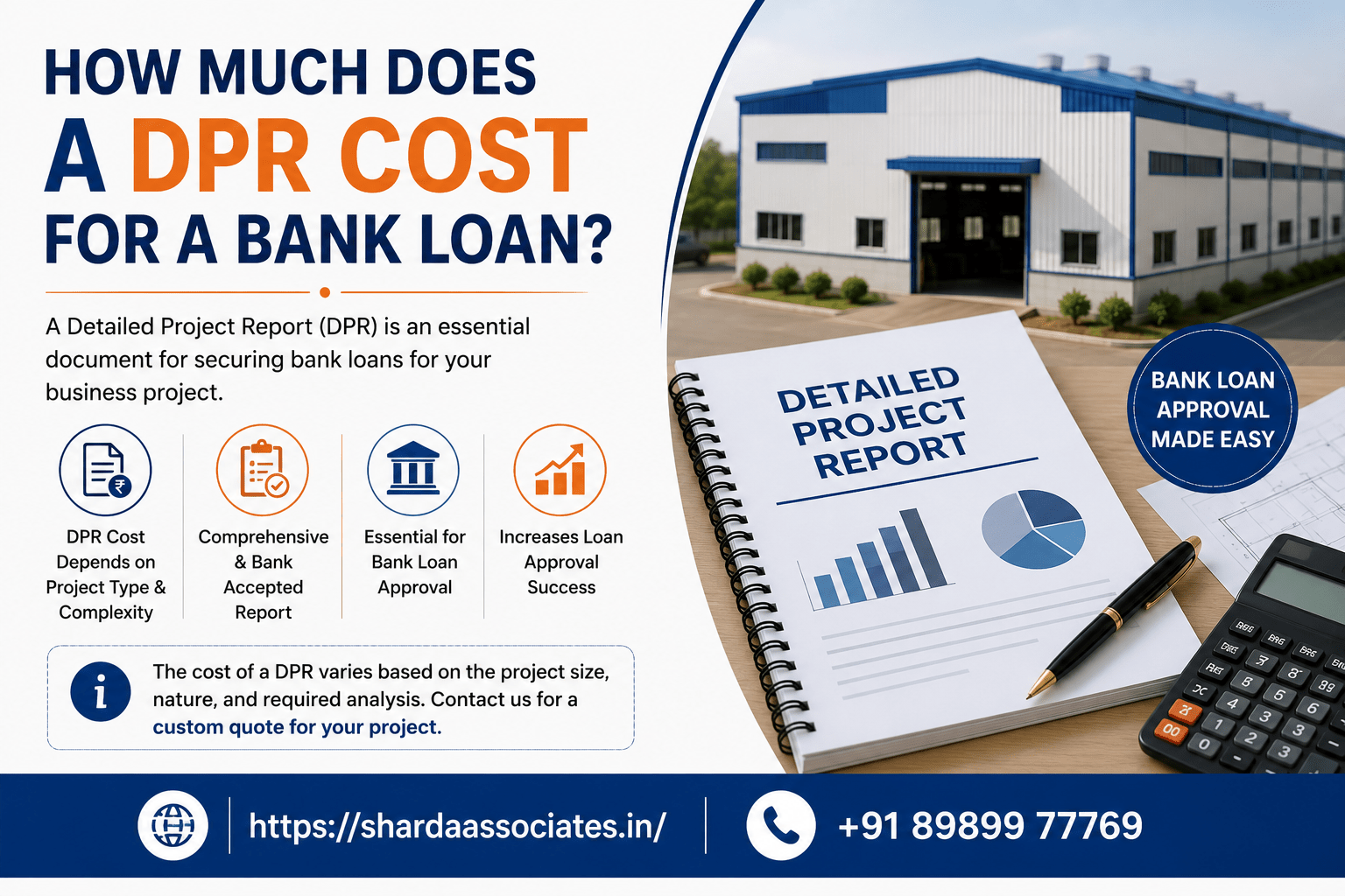 How Much Does a DPR Cost for a Bank Loan — Complete Guide