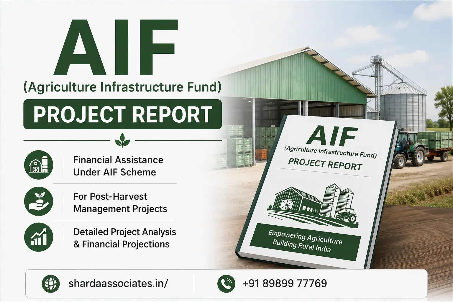 AIF (Agriculture Infrastructure Fund) Project Report — Subsidy and Eligibility Explained
