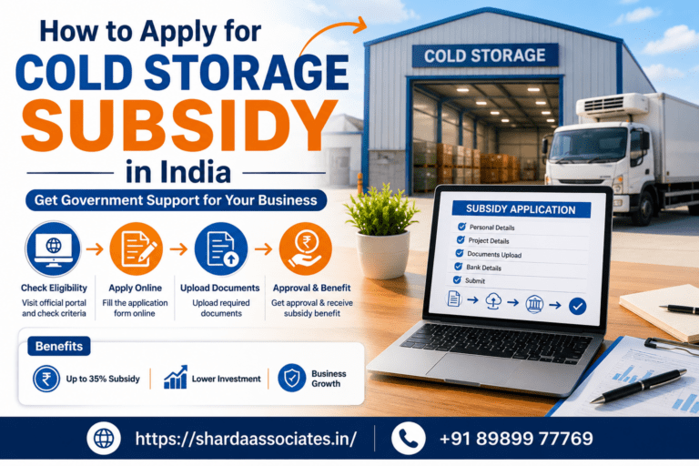 cold storage subsidy