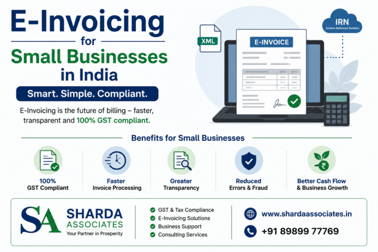 Read more about the article E-Invoicing for Small Businesses in India — Complete Guide 2026