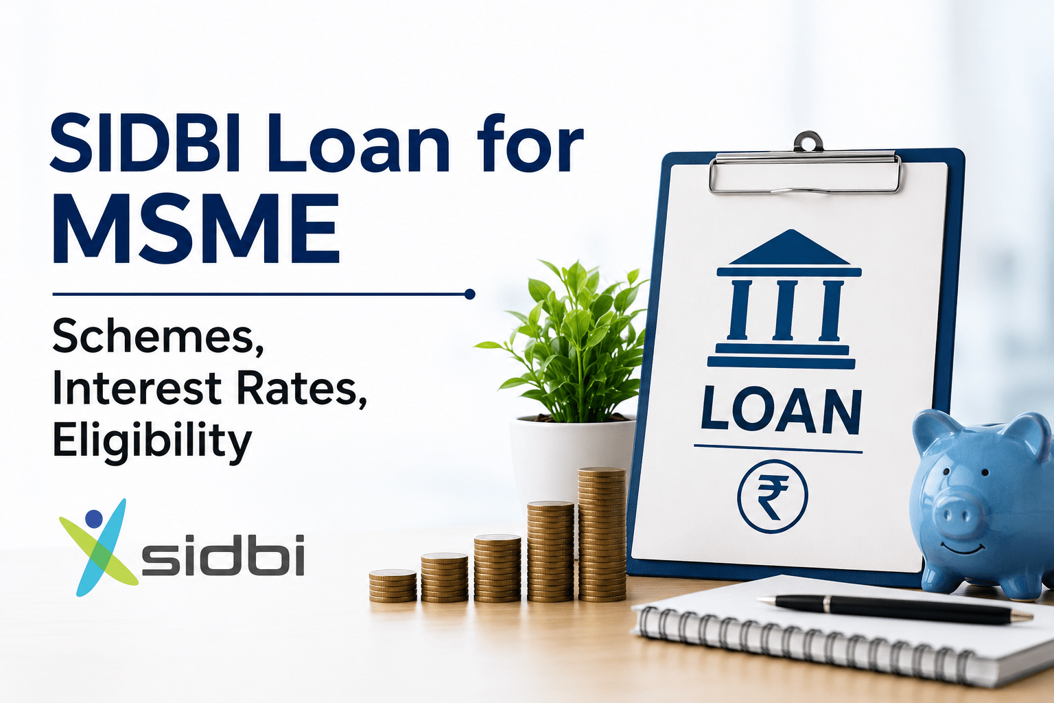 Read more about the article SIDBI Loan for MSME—Schemes, Interest Rates, Eligibility and How to Apply