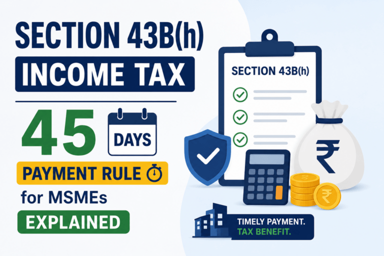 Section 43B(h) Income Tax