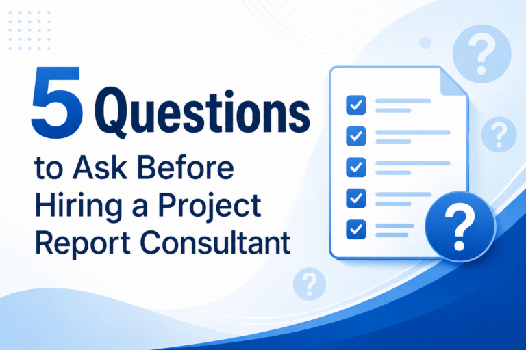 Project report consultant