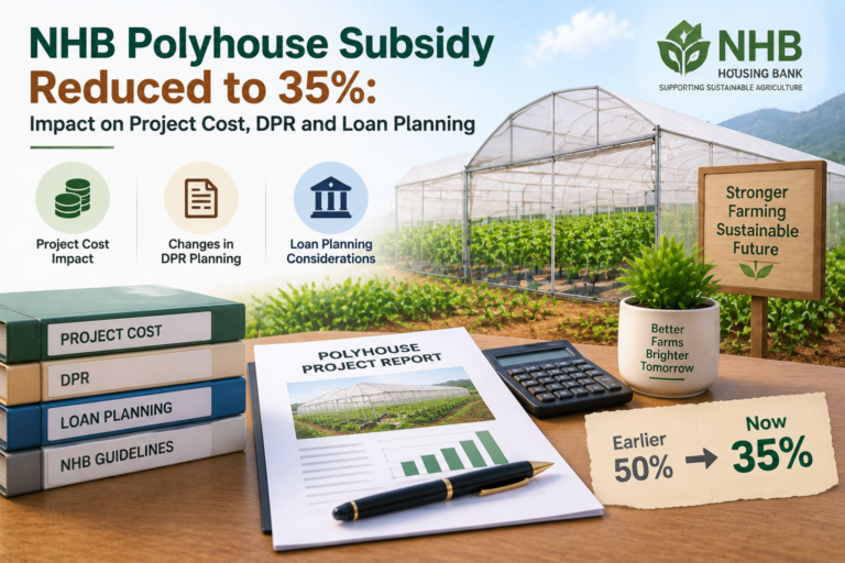 NHB Polyhouse Subsidy