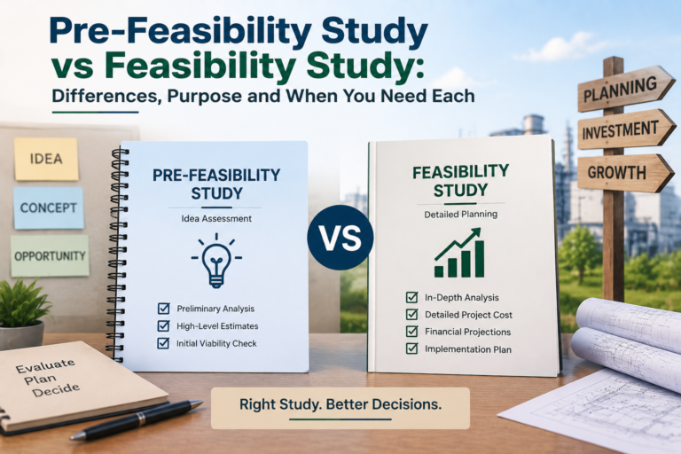 Pre-Feasibility vs Feasibility Study