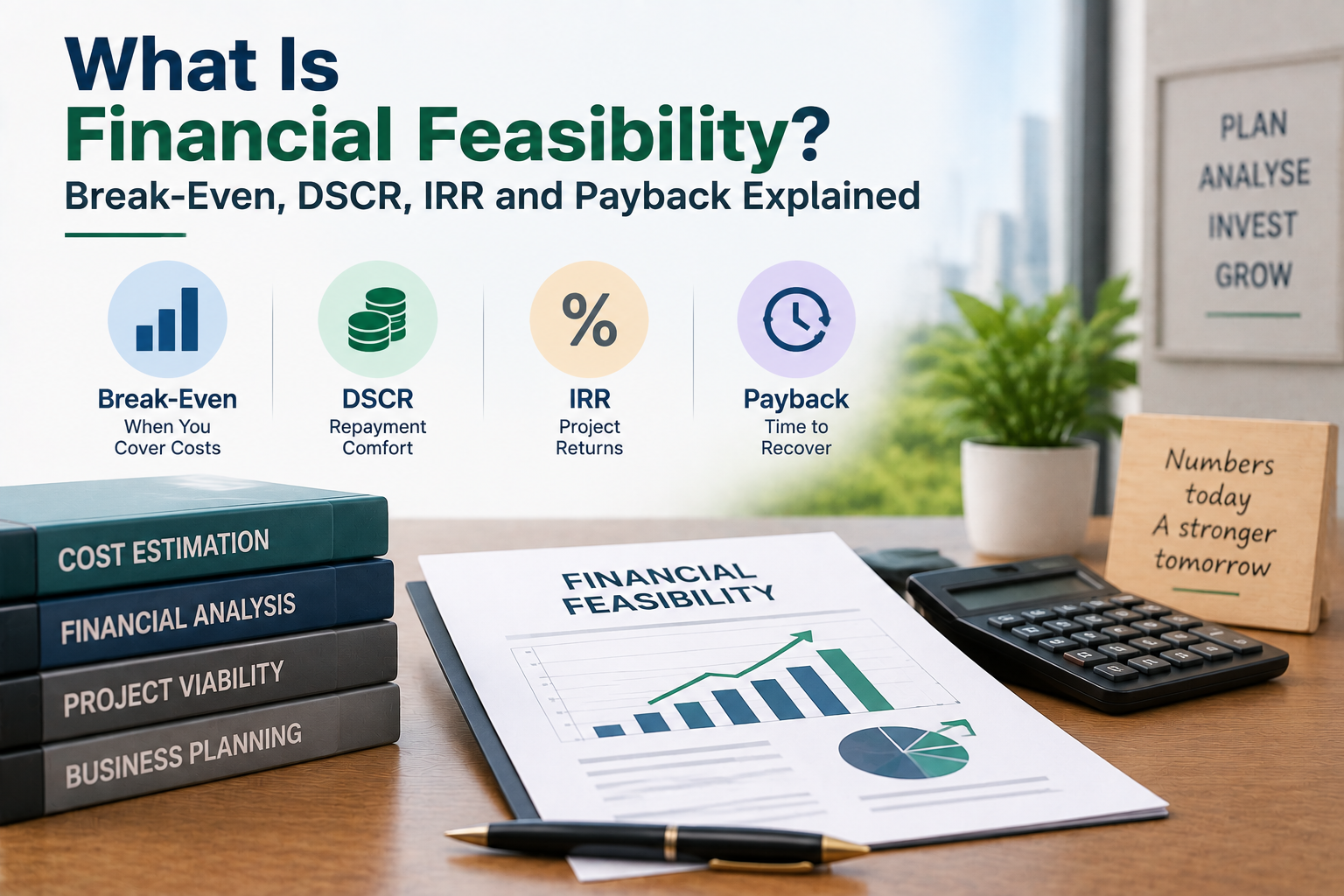 What Is Financial Feasibility? Break-Even, DSCR, IRR and Payback Period Explained