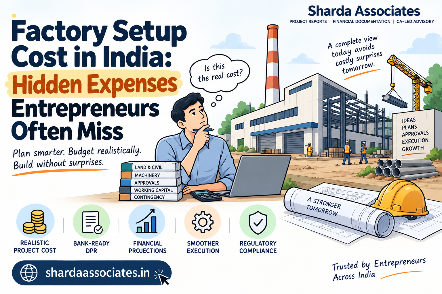 Read more about the article Factory Setup Cost in India: Hidden Expenses Entrepreneurs Often Miss 