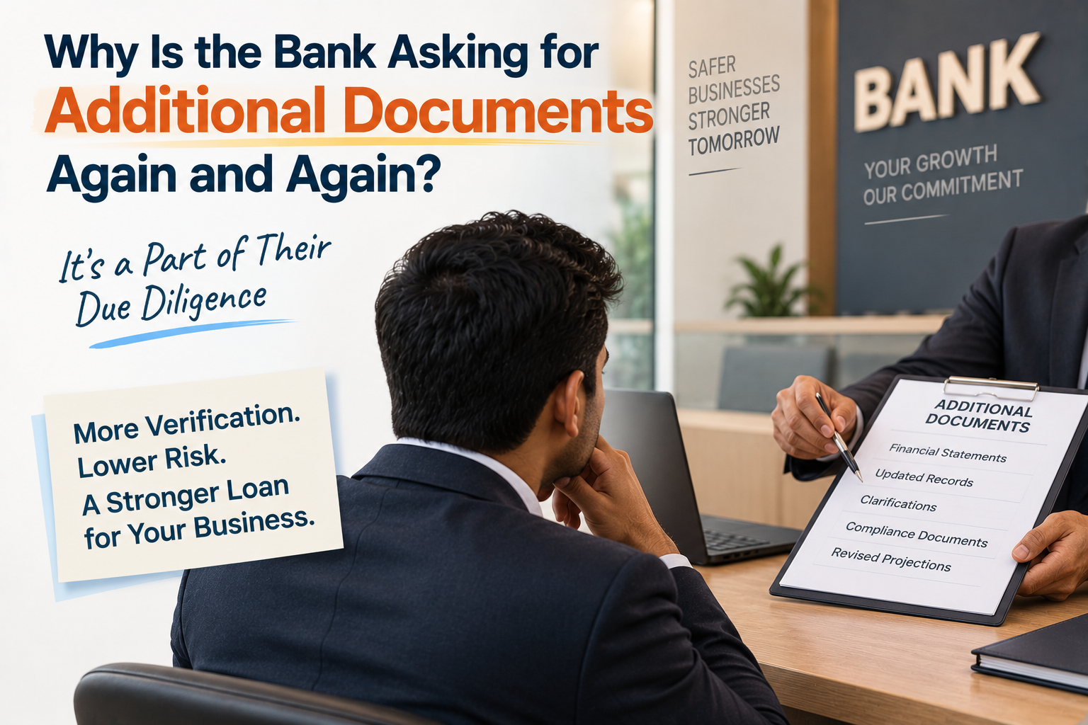Why Is the Bank Asking for Additional Documents Again and Again?