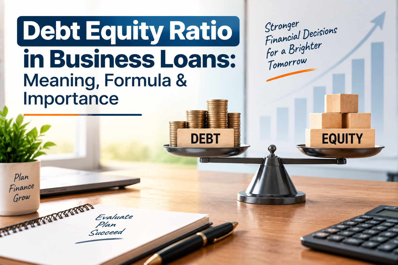 Debt-Equity Ratio in Business Loans: Meaning, Formula & Importance