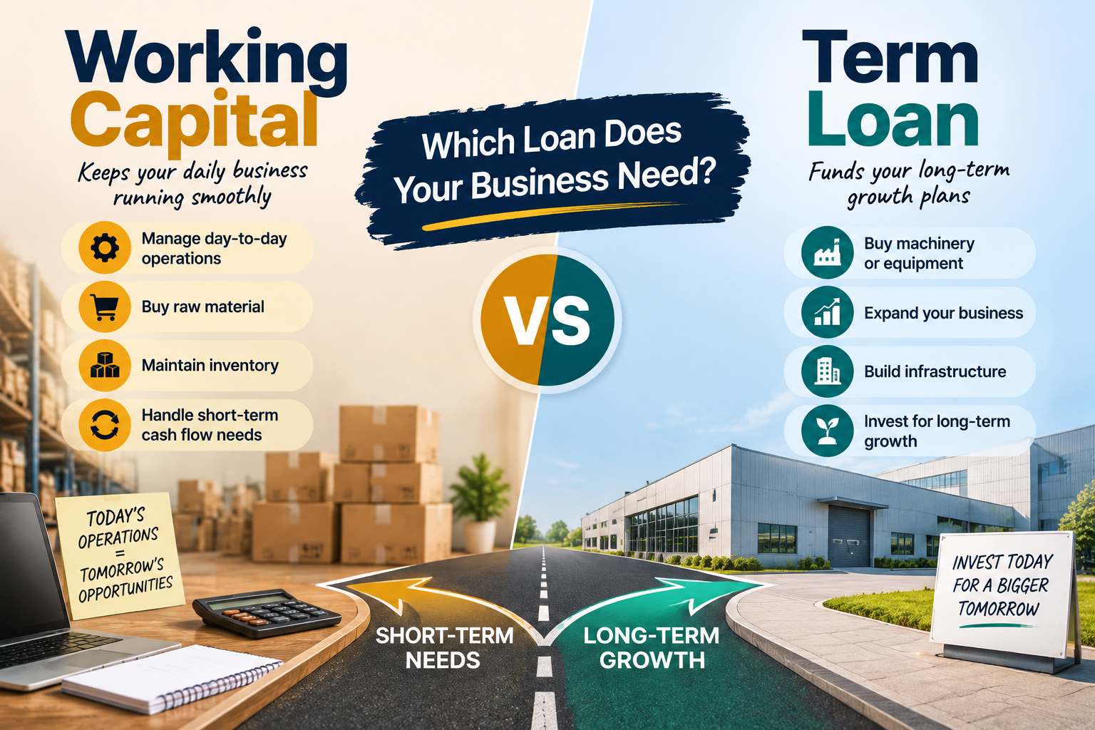 Working Capital vs Term Loan: Which Loan Does Your Business Need?