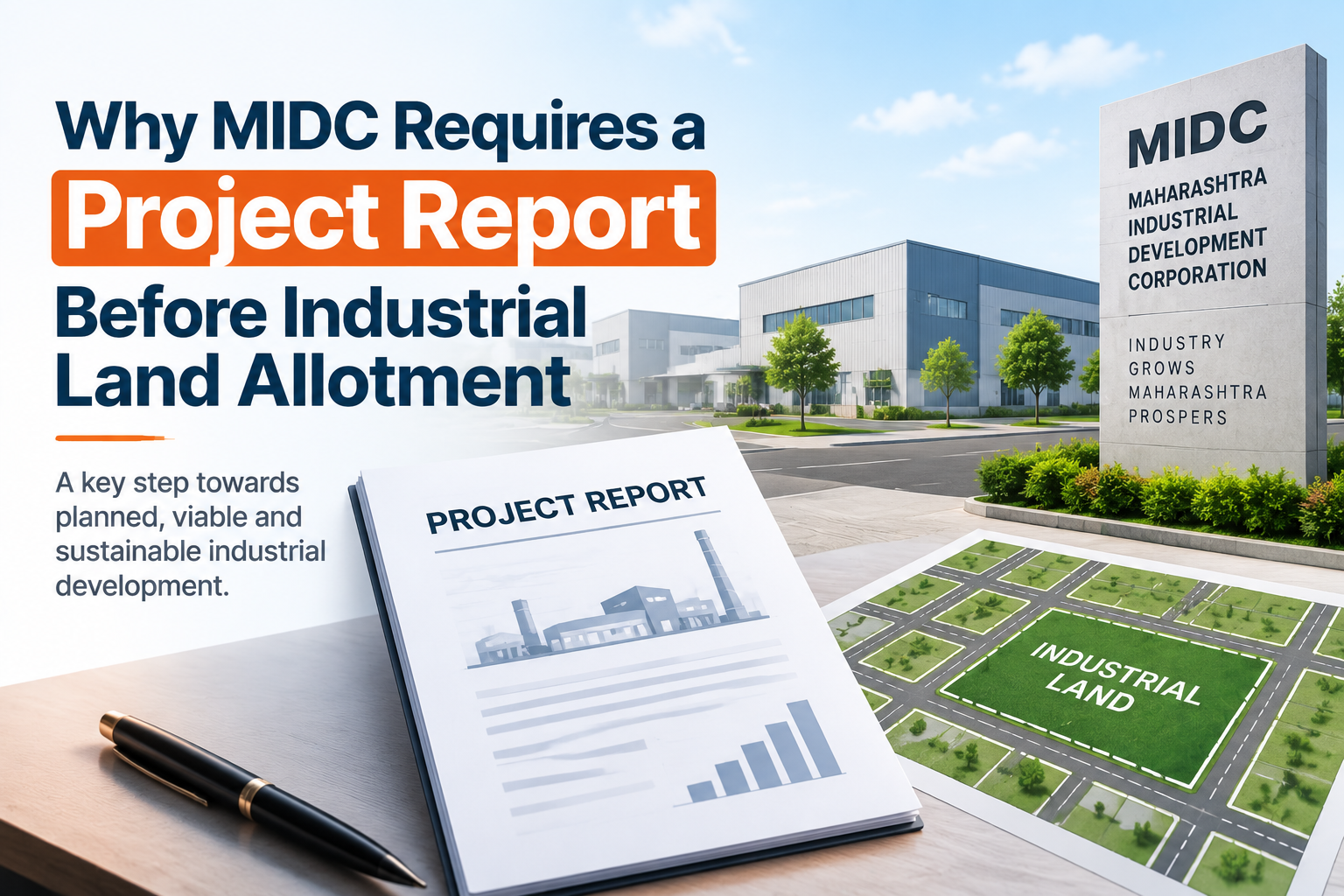 Why MIDC Requires a Project Report Before Industrial Land Allotment