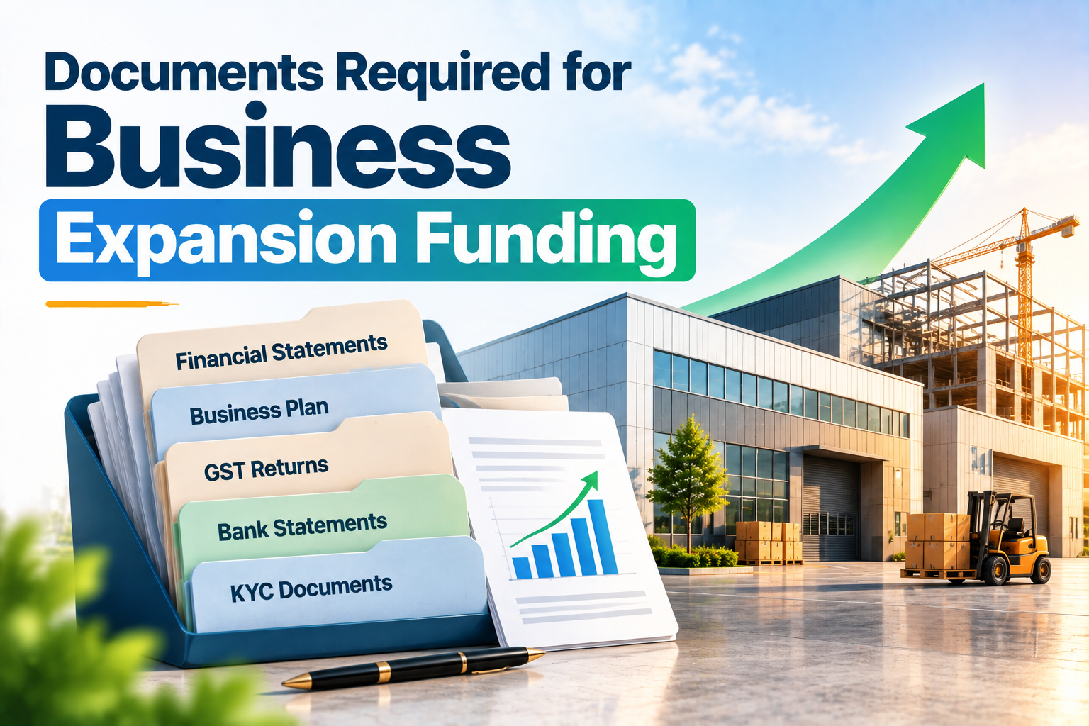 What Documents Are Required for Business Expansion Funding?