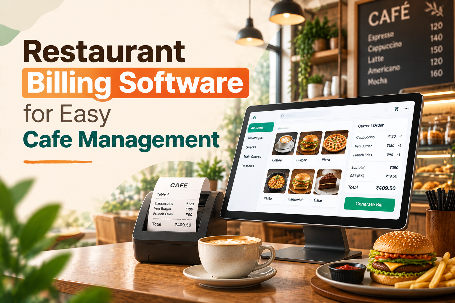 Restaurant Billing Software for Easy Cafe Management