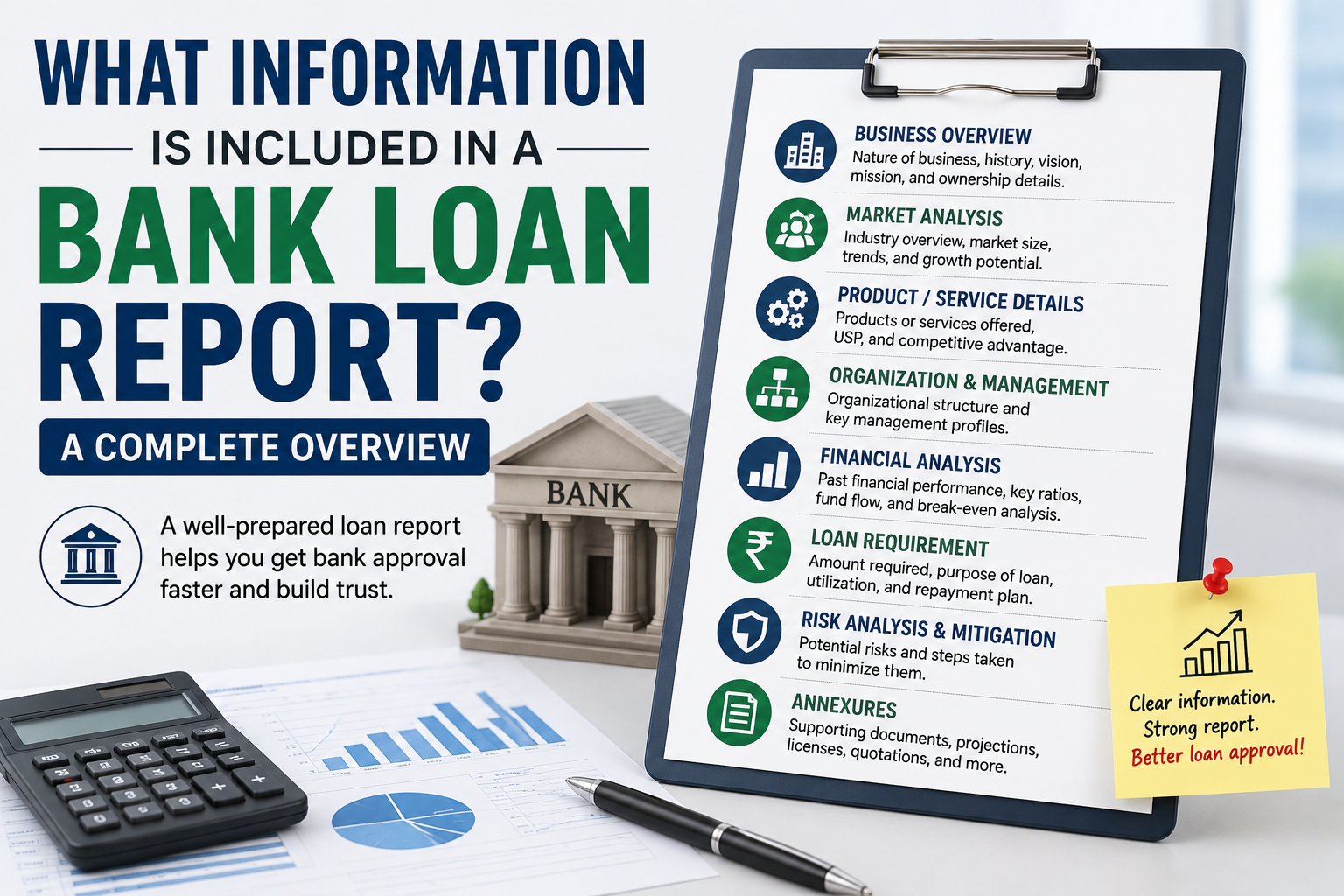 What Information Is Included in a Bank Loan Report?