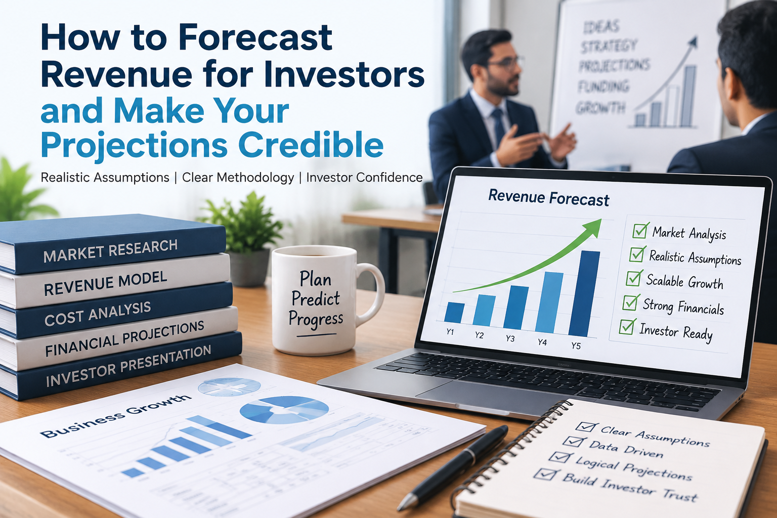 How to Forecast Revenue for Investors and Make Your Projections Credible
