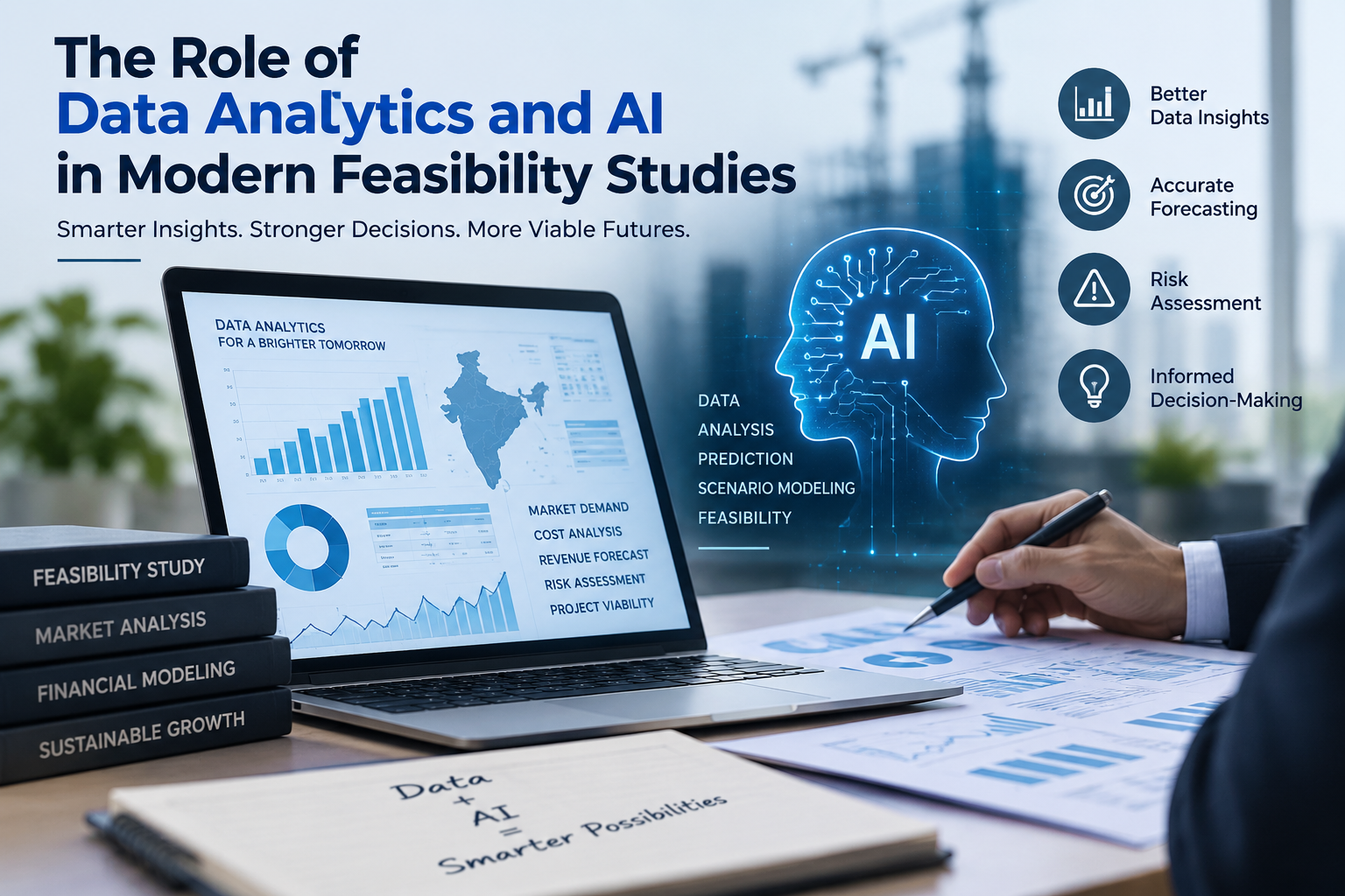 The Role of Data Analytics and AI in Modern Feasibility Studies