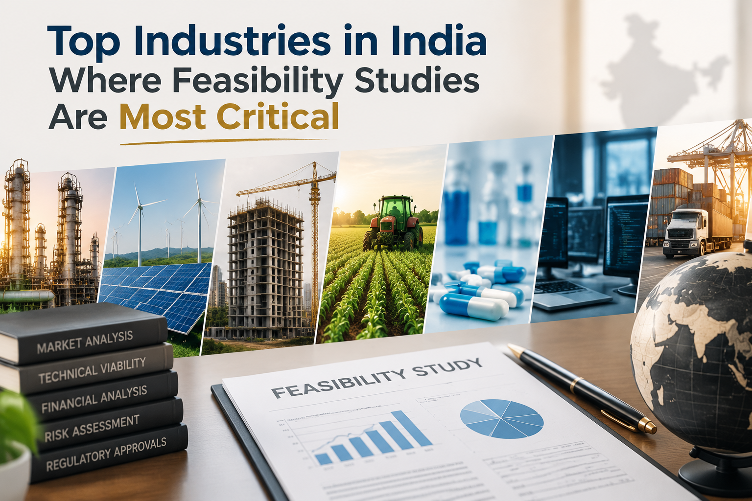 Top Industries in India Where Feasibility Studies Are Most Critical