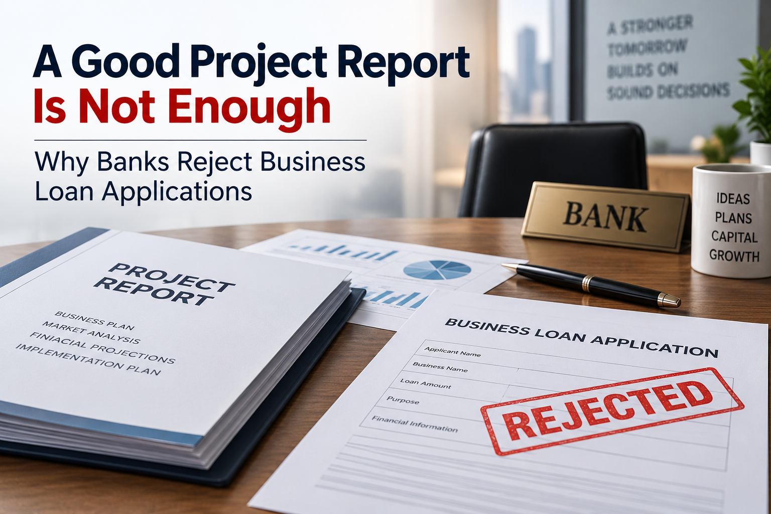A Good Project Report Is Not Enough: Why Banks Reject Business Loan Applications 