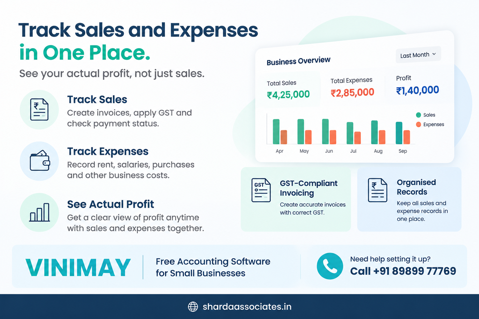 Business Accounting Software for Sales and Expense Tracking