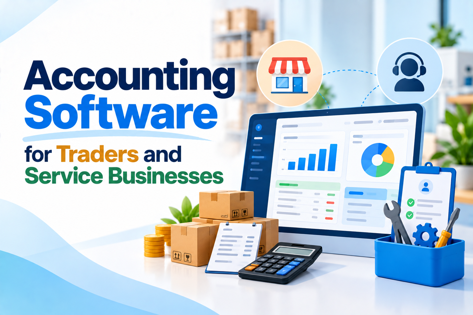 Accounting Software for Traders and Service Businesses