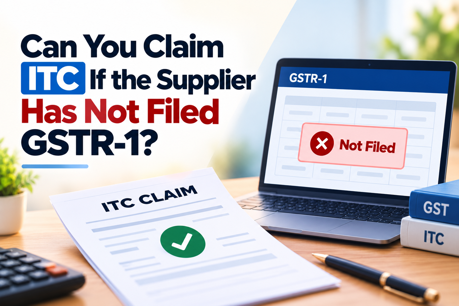 Can You Claim ITC If the Supplier Has Not Filed GSTR-1?